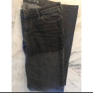 Bullhead Denim Venice Skinny Jean Faded Black